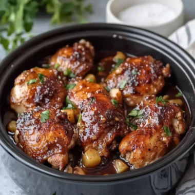 Slow Cooker Sticky Garlic Chicken Thighs That Wow Every Bite 8 Slow Cooker Sticky Garlic Chicken Thighs That Wow Every Bite