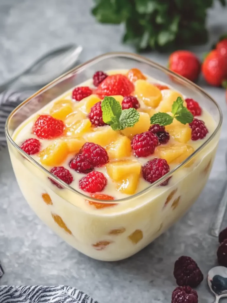 Crema de Fruta (Custard Version)