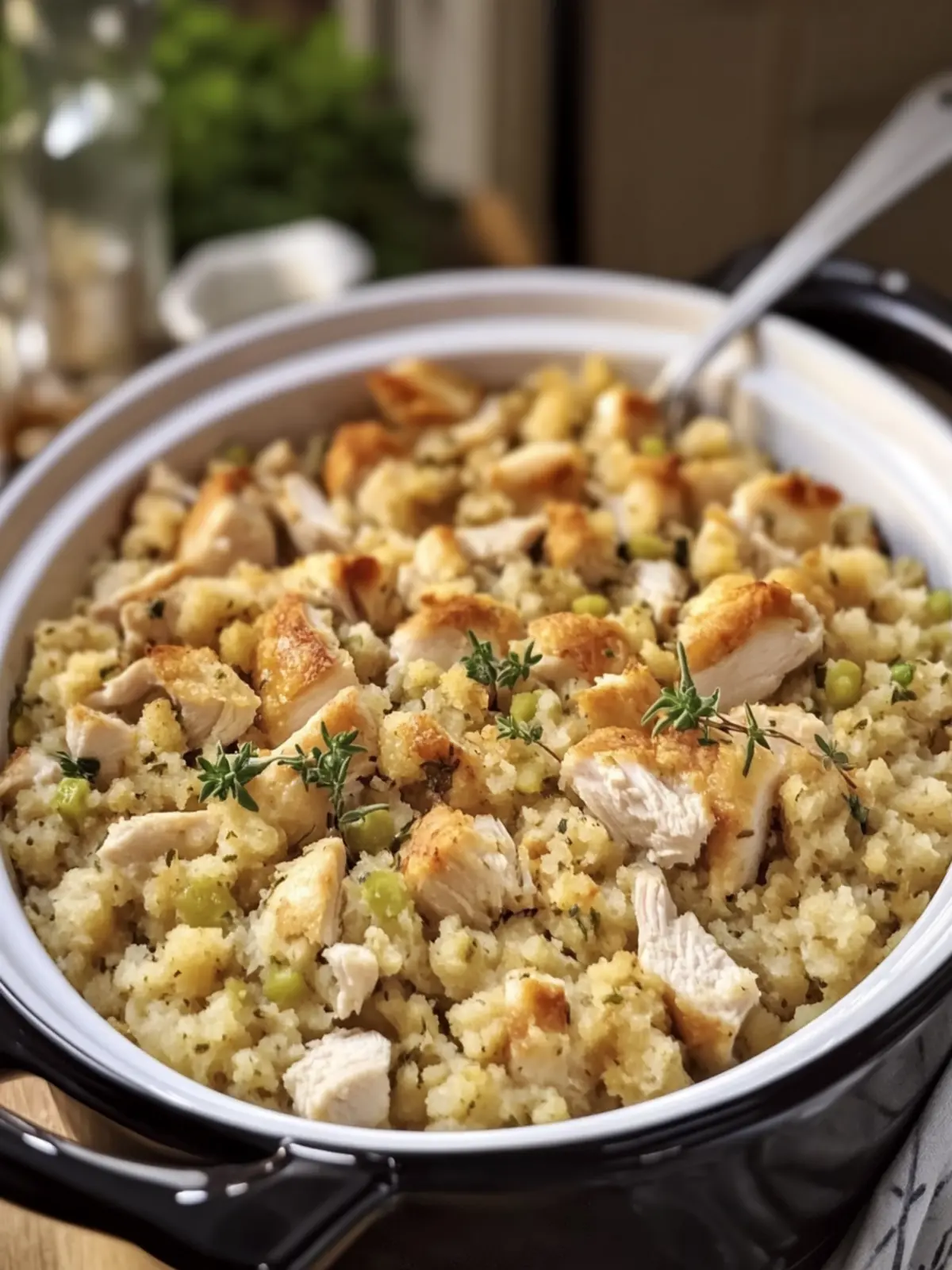 Dump and Go Chicken and Stuffing – Cozy Comfort Made Easy 5 Dump and Go Chicken and Stuffing – Easy Homestyle Comfort Dinner