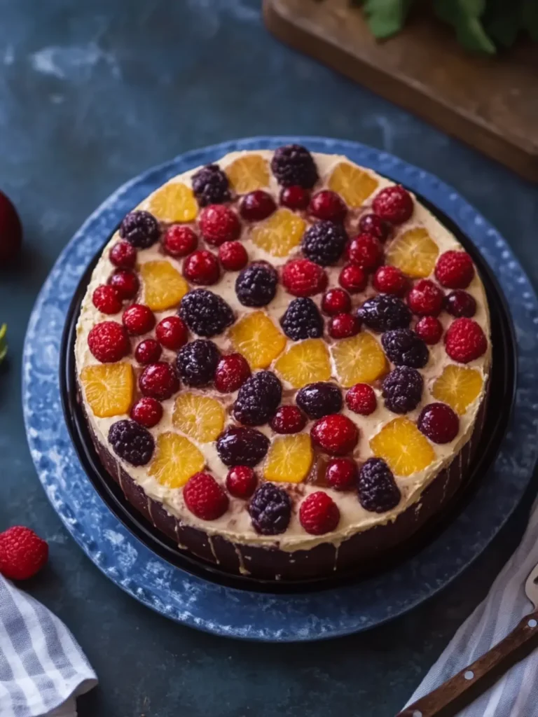 Chocolate Fruit Cake
