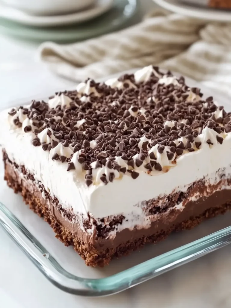 Indulge in 3-Ingredient Triple Chocolate Cool Whip Poke Cake 3 3-Ingredient Triple Chocolate Cool Whip Poke Cake