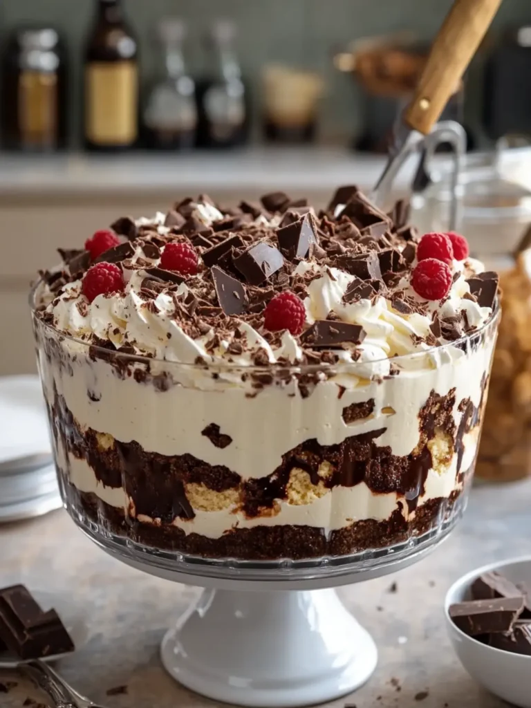 Indulge in Baileys Chocolate Cheesecake Trifle Bliss 3 Baileys Chocolate Cheesecake Trifle