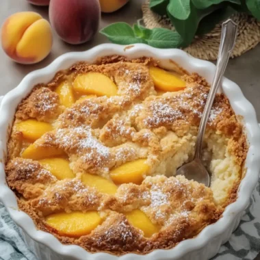 Delicious Peach Cobbler Recipe for Cozy Family Nights