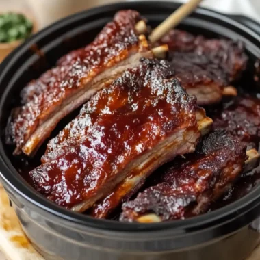 Melt-in-Your-Mouth Crock Pot BBQ Ribs for Family Feasts 15 Crock Pot BBQ Ribs
