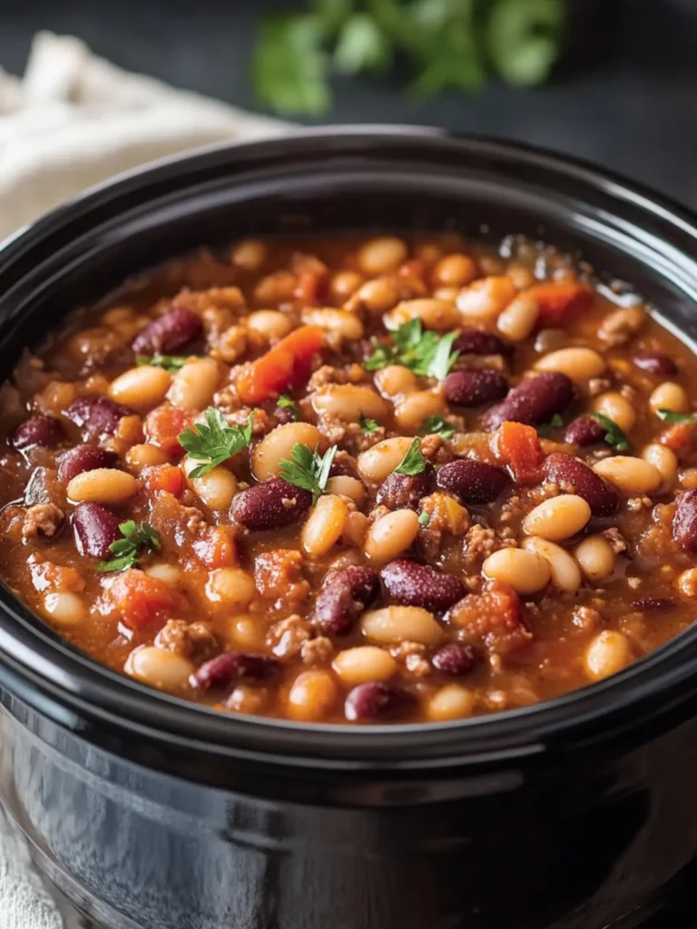 Crockpot Cowboy Beans: A Hearty Comfort for Any Gathering 4 Crockpot Cowboy Beans