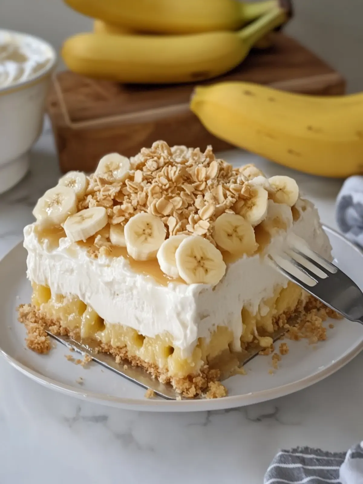 Decadent Banana Cream Pie Poke Cake to Wow Your Guests 5 Banana Cream Pie Poke Cake