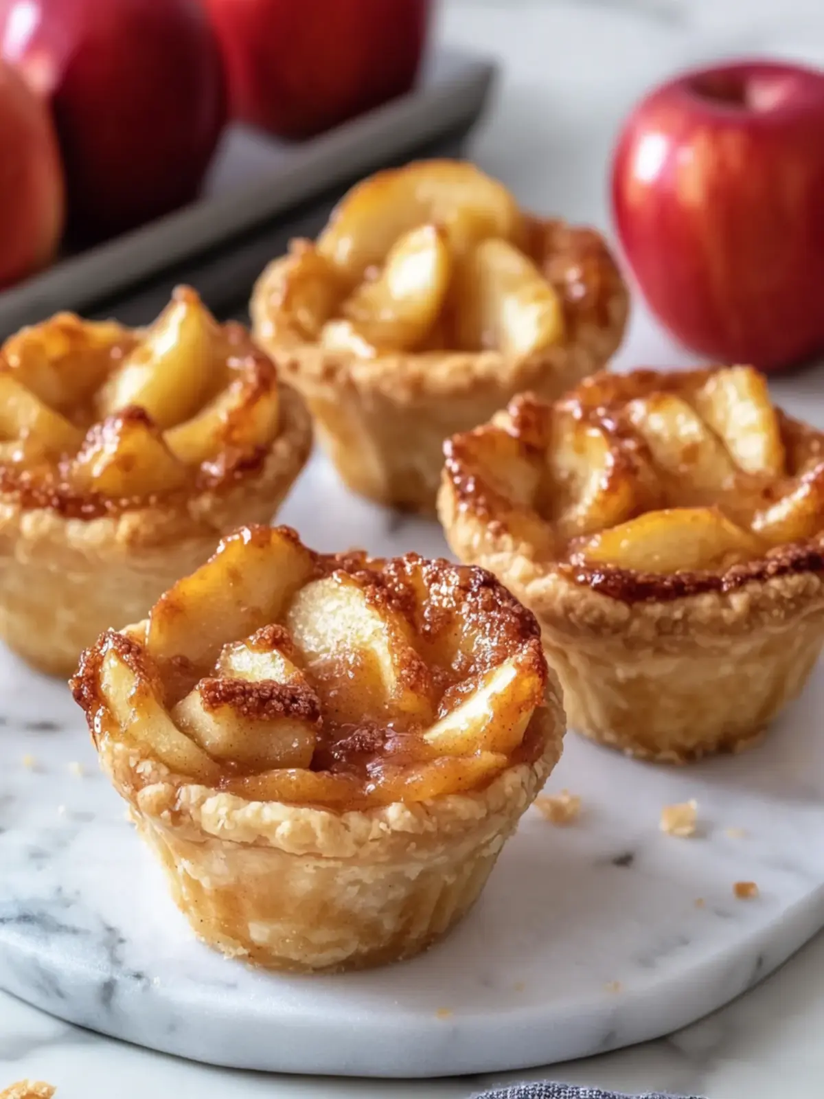 Delicious 2-Ingredient Apple Pie Cups for Cozy Evenings 5 2-Ingredient Apple Pie Cups