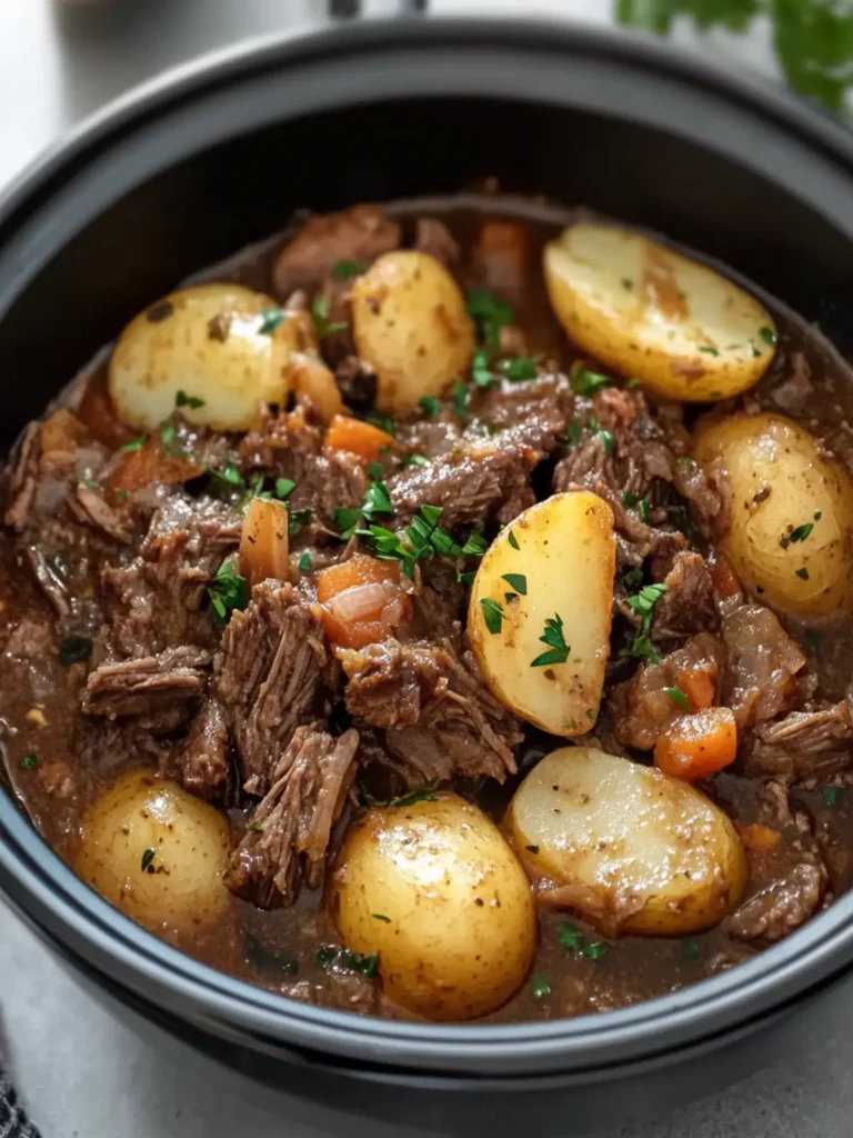 Savory Slow Cooker Beef and Potatoes for Cozy Nights 4 Slow Cooker Beef and Potatoes