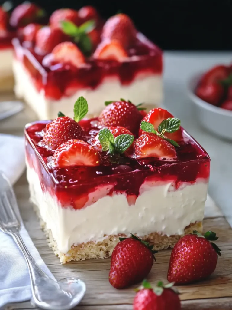 Delight in Creamy Strawberry Jelly Dessert Everyone Will Love 4 Creamy Strawberry Jelly Dessert