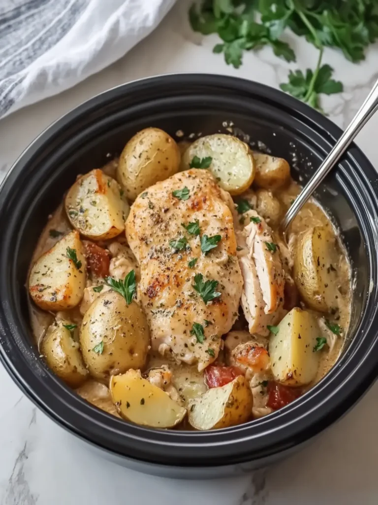 Crockpot Ranch Chicken and Potatoes for Cozy Family Dinners 2 Crockpot Ranch Chicken and Potatoes