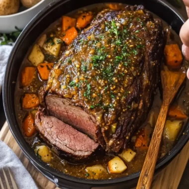 Savory Slow Cooker Garlic Butter Glazed Beef Roast Magic 6 Savory Slow Cooker Garlic Butter Glazed Beef Roast Magic