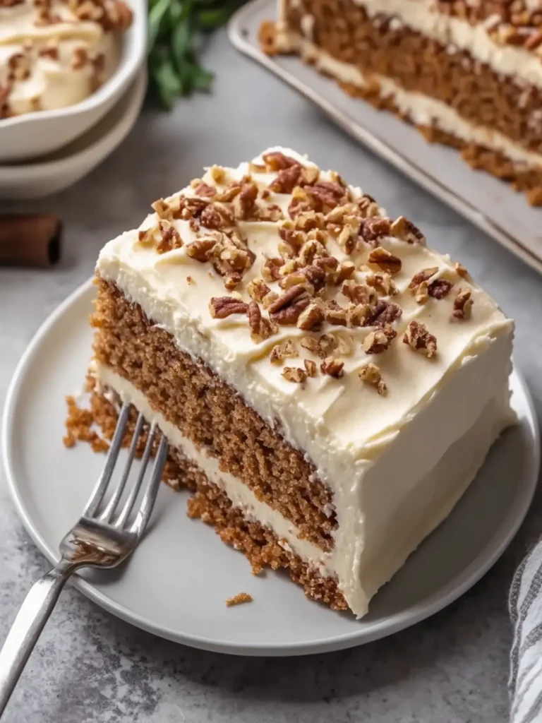 Carrot Cake with Brown Butter Cream Cheese
