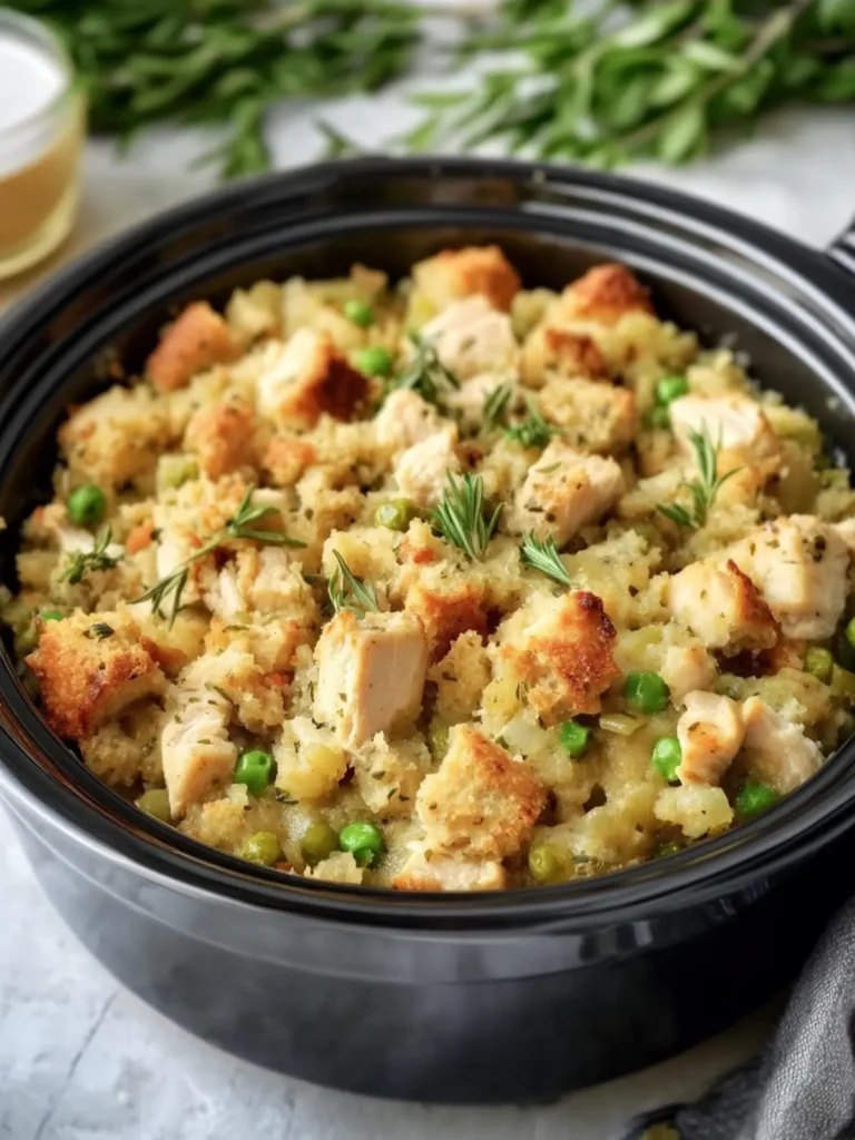 Irresistible Crockpot Chicken and Stuffing Made Easy 3 Crockpot Chicken and Stuffing