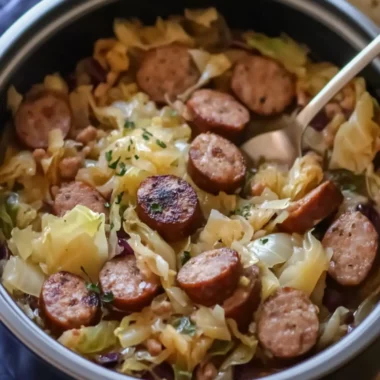 Delicious Slow Cooker 4 Ingredient Sausage and Cabbage Recipe 15 Slow Cooker 4 Ingredient Sausage and Cabbage
