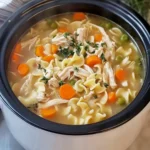 Cozy Up with Easy Crock Pot Chicken Noodle Soup Recipe 18 Crock Pot Chicken Noodle Soup