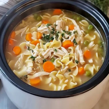 Cozy Up with Easy Crock Pot Chicken Noodle Soup Recipe 16 Crock Pot Chicken Noodle Soup