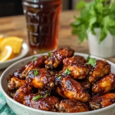 Savory Slow Cooker BBQ Chicken Wings with Cola Magic 7 Savory Slow Cooker BBQ Chicken Wings with Cola Magic