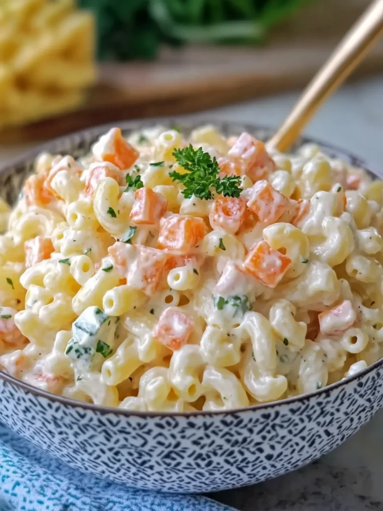 Hawaiian Creamy Macaroni Salad: A Tropical Twist to Love 3 Hawaiian Creamy Macaroni Salad