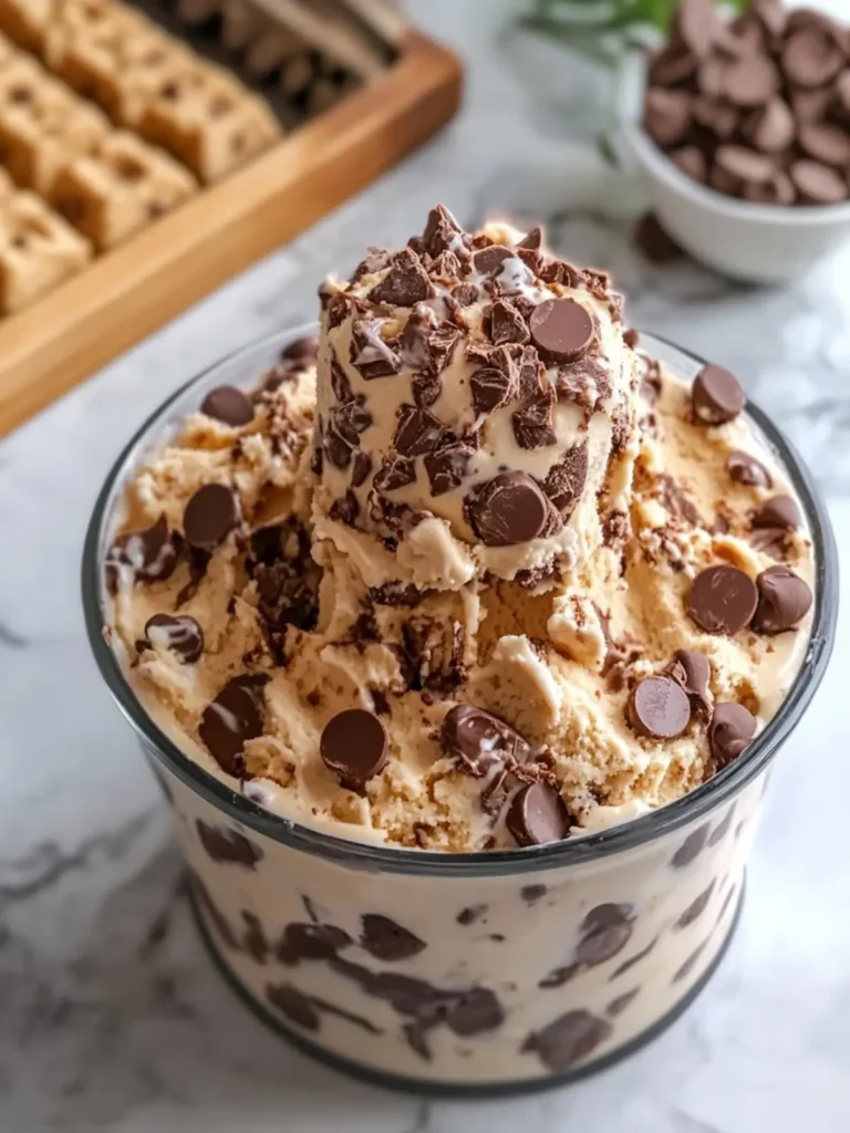 Indulge in Homemade Chocolate Peanut Butter Cookie Dough Ice Cream 3 Chocolate Peanut Butter Cookie Dough Ice Cream