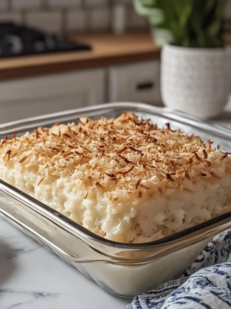 Irresistible Coconut Custard Dump Cake You’ll Crave Forever 4 Coconut Custard Dump Cake