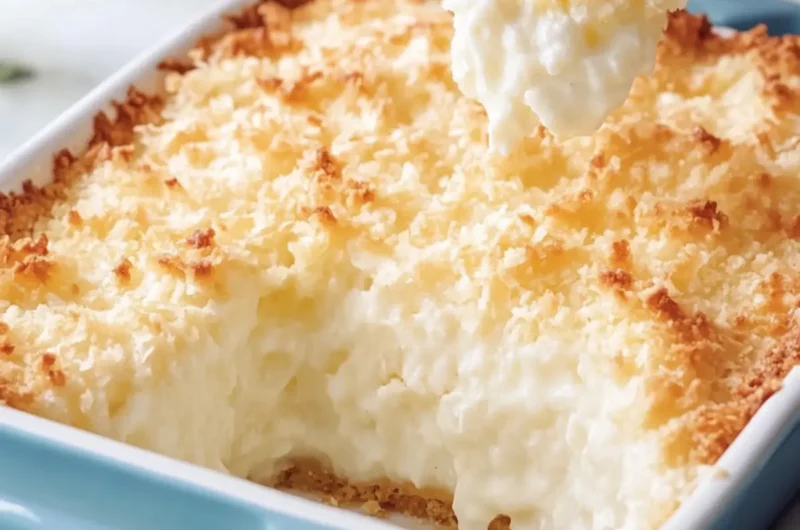 Easy Coconut Cream Pie Dump Cake