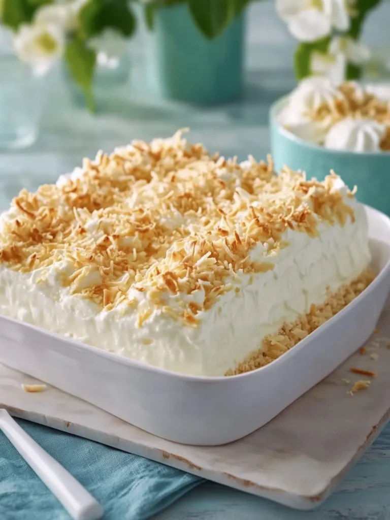 No-Bake Coconut Cream Dream Dessert You’ll Crave All Summer 4 No-Bake Coconut Cream Dream Dessert
