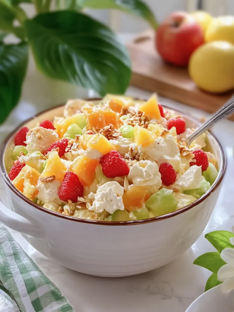Hawaiian Cheesecake Salad: A Tropical Twist You’ll Love 2 Hawaiian Cheesecake Salad