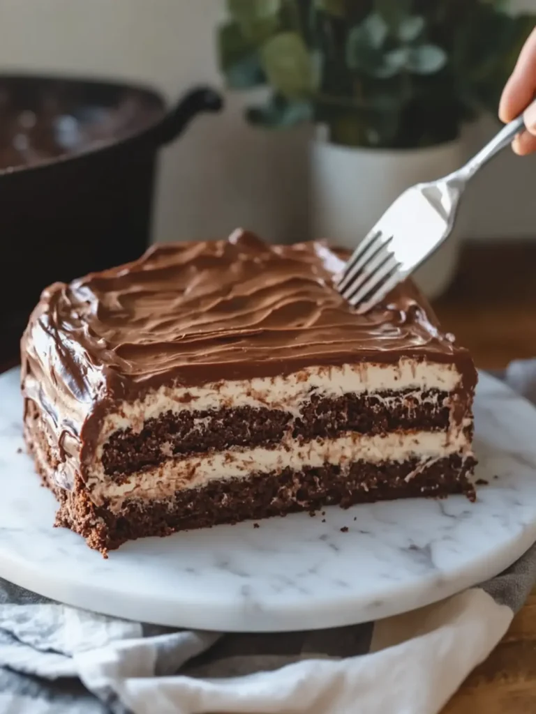 Decadent Triple Layer Chocolate Casserole Cake to Wow Your Guests 2 Triple Layer Chocolate Casserole Cake