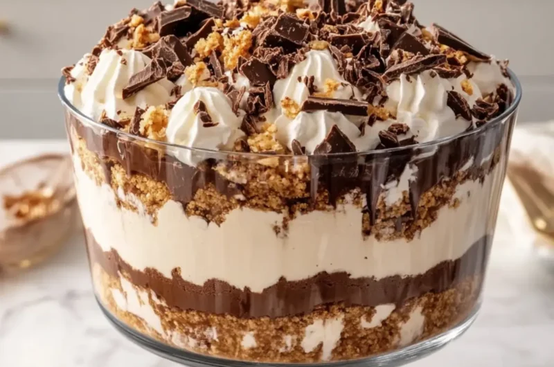 Baileys Chocolate Cheesecake Trifle