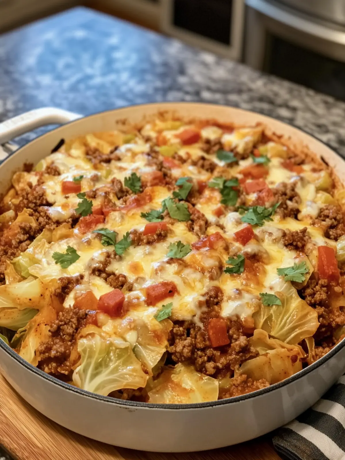 Filthy Enchilada Cabbage with Ground Beef: A Cheesy Delight 5 Filthy Enchilada Cabbage with Ground Beef