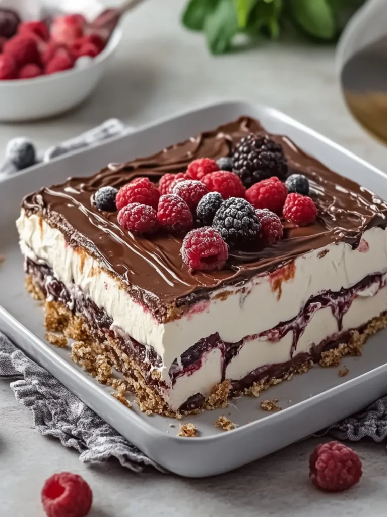 Irresistible No-Bake Nutella Berry Icebox Cake Delight 4 No-Bake Nutella Berry Icebox Cake