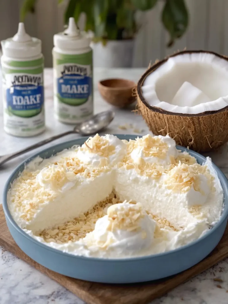 No-Bake Coconut Cream Dream Dessert You Can’t Resist 3 No-Bake Coconut Cream Dream Dessert
