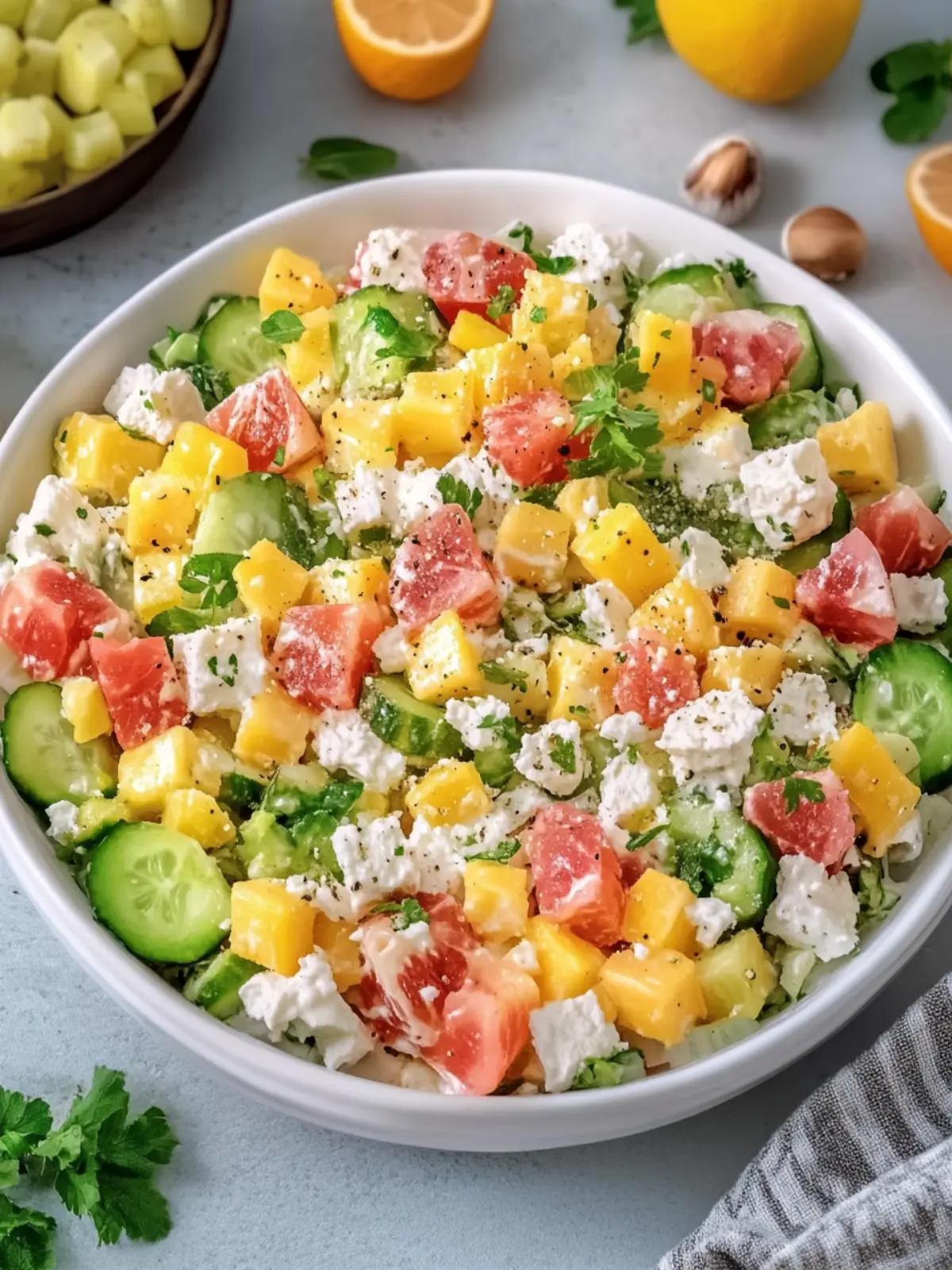 Royal Delight Salad: A Fresh Twist on Chicken and Pineapple 5 Royal Delight Salad