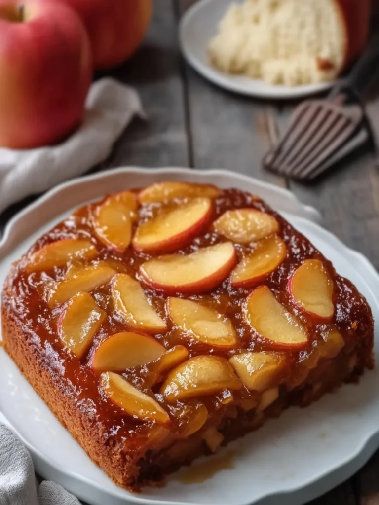 Apple Upside Down Cake