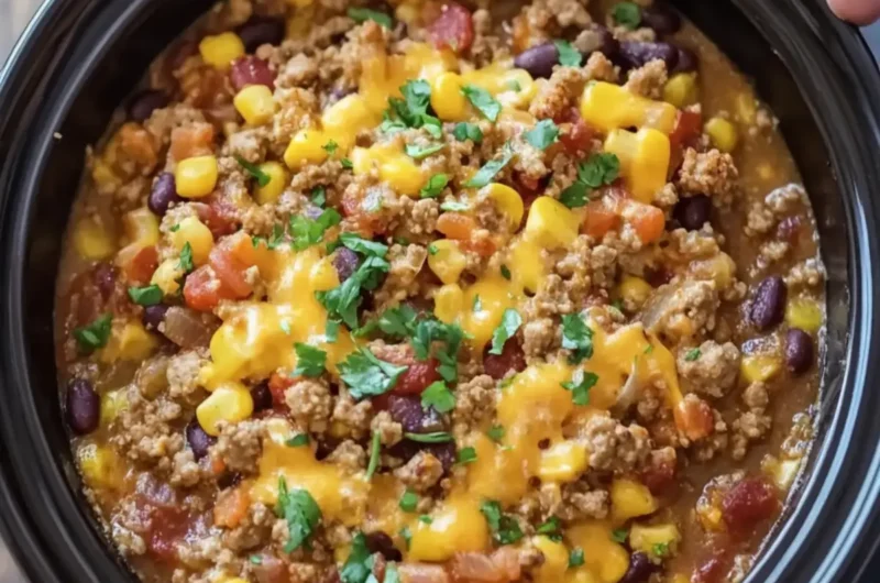 Slow Cooker Cowboy Casserole