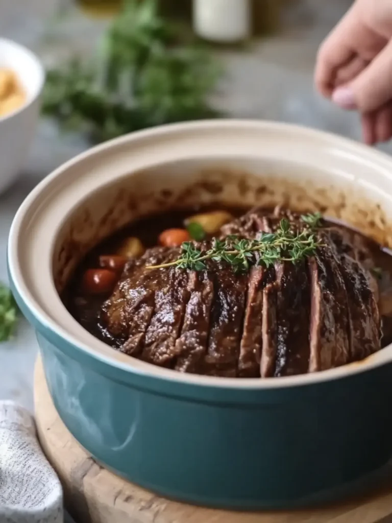 Savory Slow Cooker Balsamic Beef Roast for Effortless Dinner Bliss 4 Slow Cooker Balsamic Beef Roast