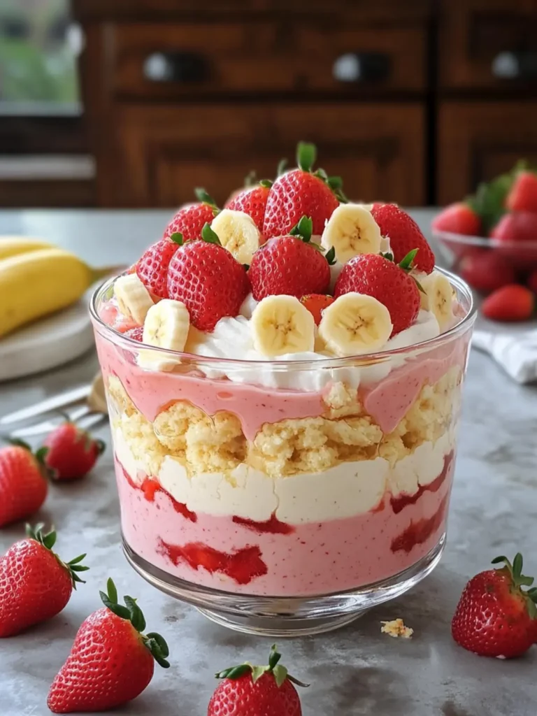 Strawberry Banana Pudding Dream