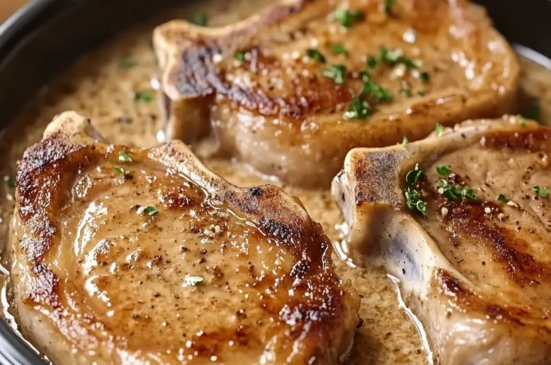 Slow Cooker Tender Pork Chops