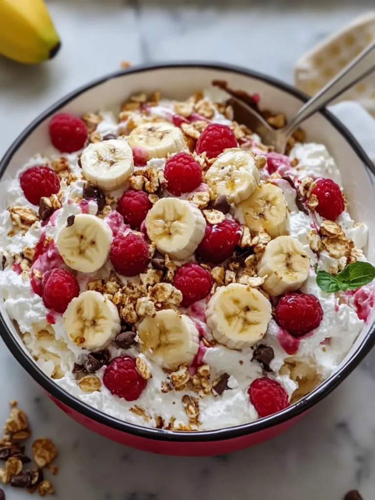 Banana Split Fluff Salad: A Delightful Treat in Minutes 4 Banana Split Fluff Salad