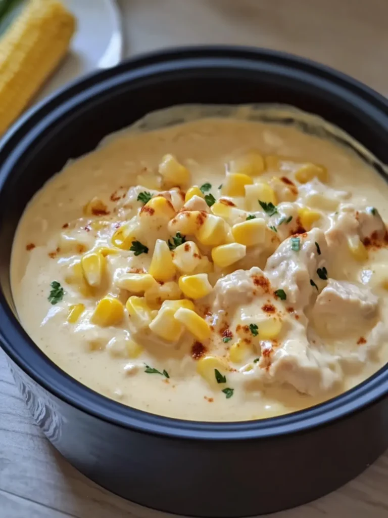 Crockpot Creamy Cheddar Chicken Corn for Cozy Family Dinners 2 Crockpot Creamy Cheddar Chicken Corn