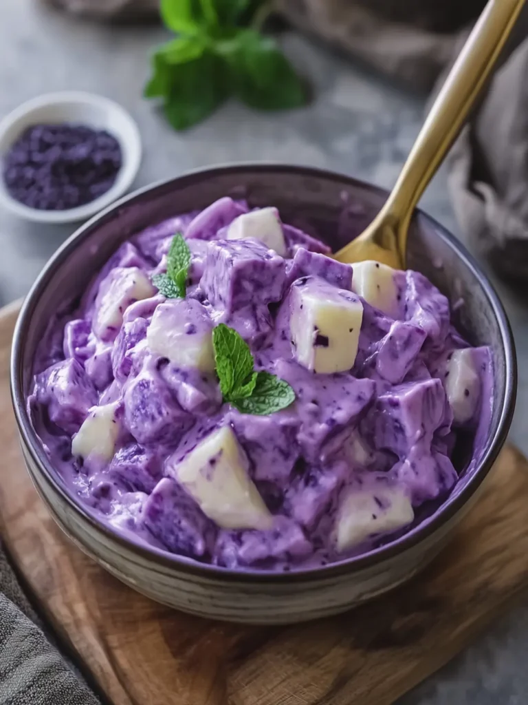 Delicious Creamy Ube Macapuno Salad That’ll Wow Your Guests 4 Creamy Ube Macapuno Salad