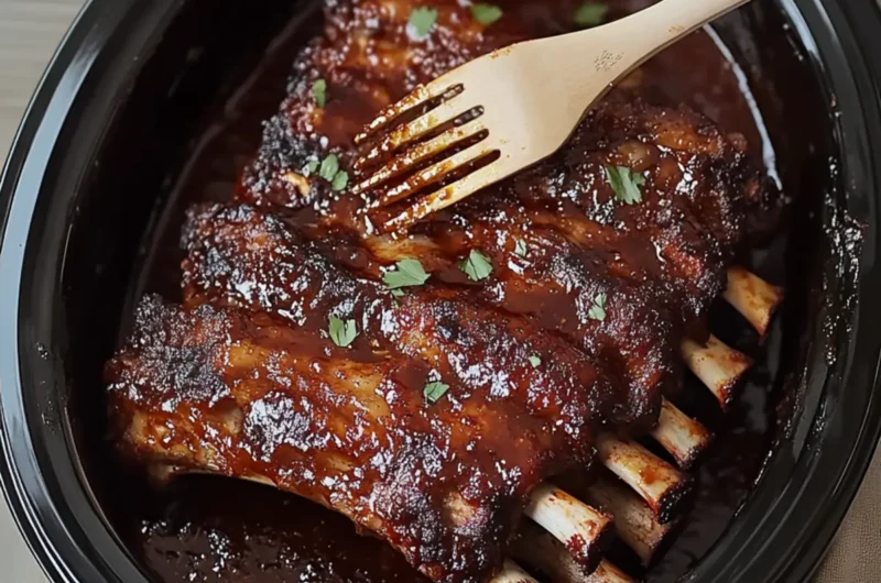 Crock Pot BBQ Ribs