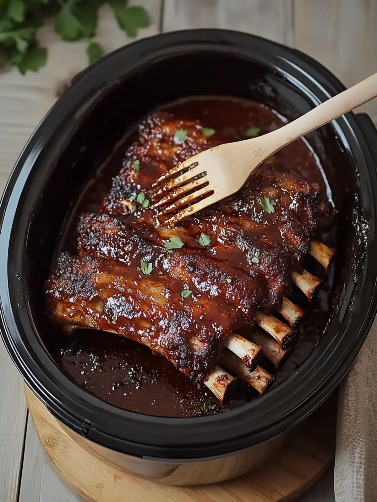 Tender Crock Pot BBQ Ribs That Melt in Your Mouth 5 Crock Pot BBQ Ribs