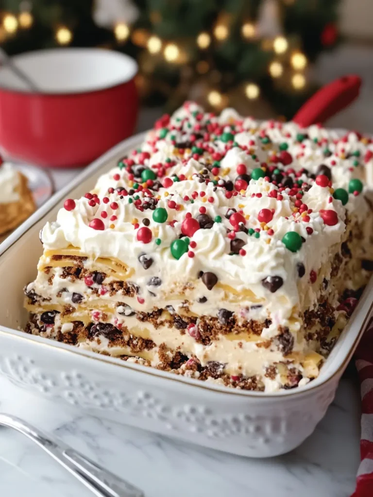 Indulge in Christmas Cookie Lasagna for Holiday Cheers 4 Christmas Cookie Lasagna