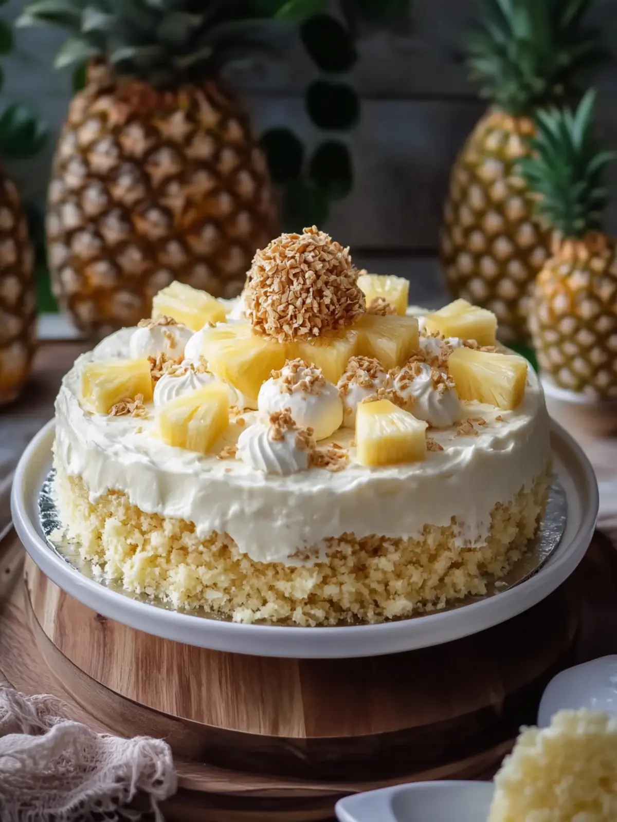 Pineapple Colada Cake: A Tropical Treat You’ll Adore 5 Pineapple Colada Cake