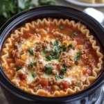 Crockpot Lasagna Soup