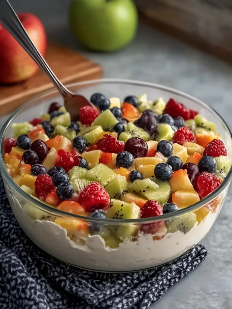 Delicious Cheesecake Fruit Salad for a Refreshing Treat 3 Cheesecake Fruit Salad