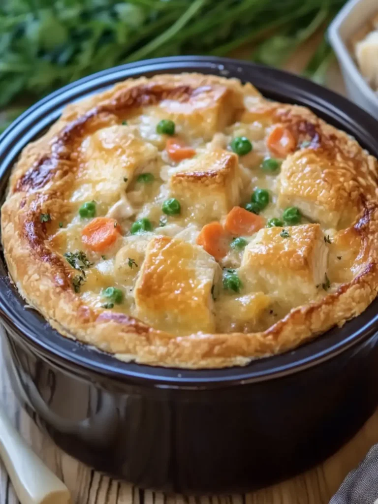 Crock Pot Chicken Pot Pie That Melts in Your Mouth 3 Crock Pot Chicken Pot Pie