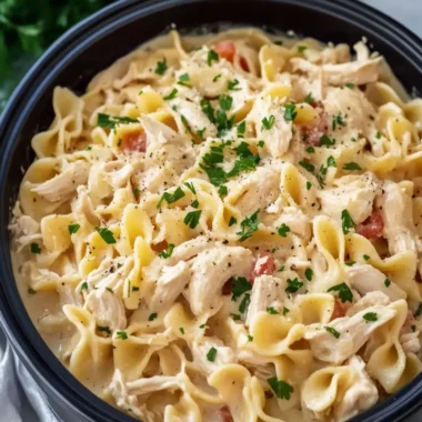 Creamy Easy Slow Cooker Chicken and Noodles Delight 6 Creamy Easy Slow Cooker Chicken and Noodles Delight