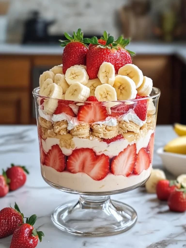 Strawberry Banana Pudding Dream